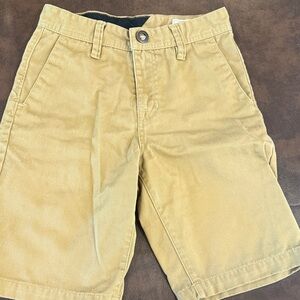 Volcom size 10 khaki shorts